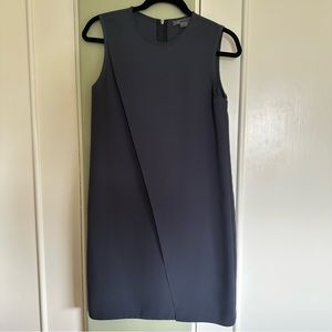 VINCE sleeveless crepe dress